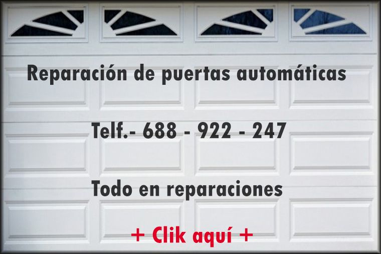 reparaciones de puertas automaticas